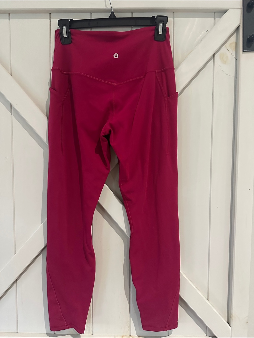 lululemon athletica Deep Berry/Pink High-Rise Leggings